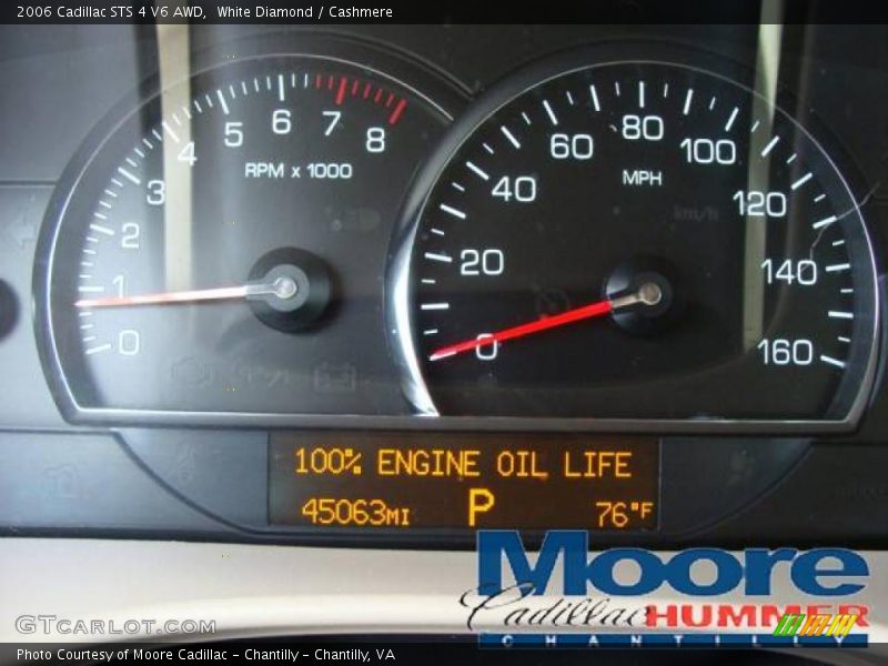 White Diamond / Cashmere 2006 Cadillac STS 4 V6 AWD