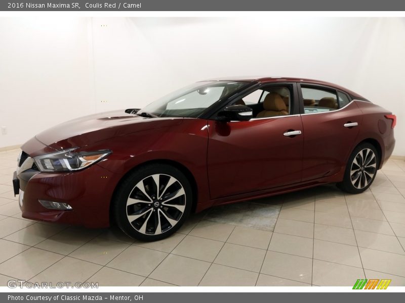 Coulis Red / Camel 2016 Nissan Maxima SR