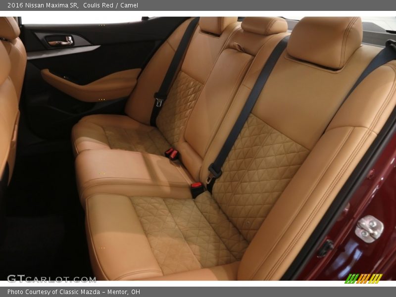 Coulis Red / Camel 2016 Nissan Maxima SR