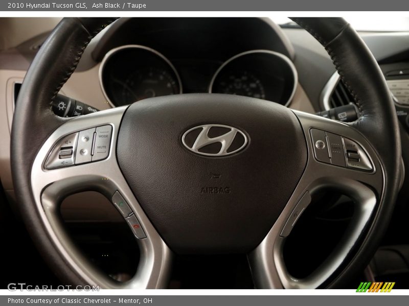 Ash Black / Taupe 2010 Hyundai Tucson GLS
