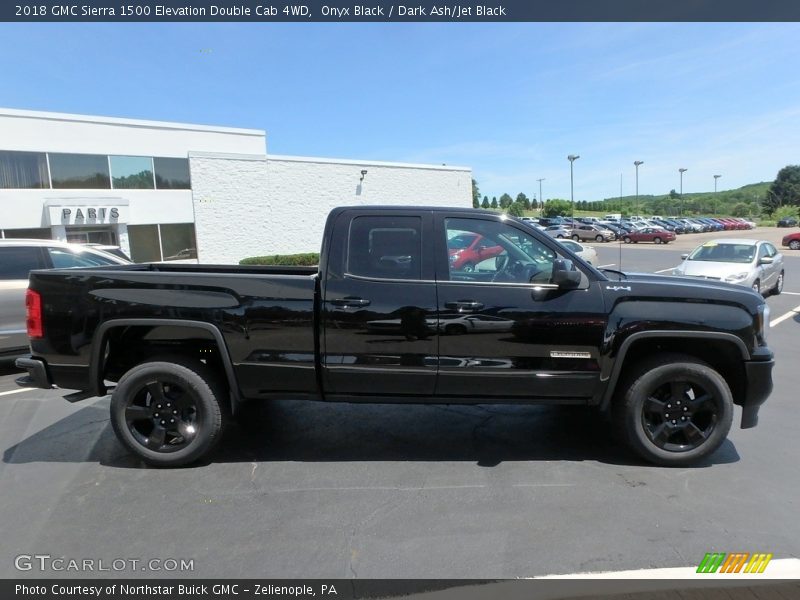 Onyx Black / Dark Ash/Jet Black 2018 GMC Sierra 1500 Elevation Double Cab 4WD