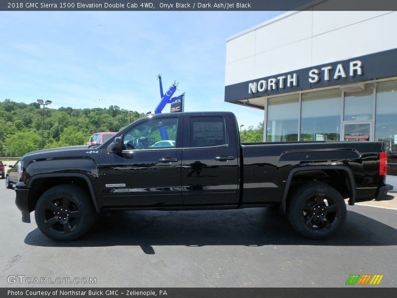 Onyx Black / Dark Ash/Jet Black 2018 GMC Sierra 1500 Elevation Double Cab 4WD