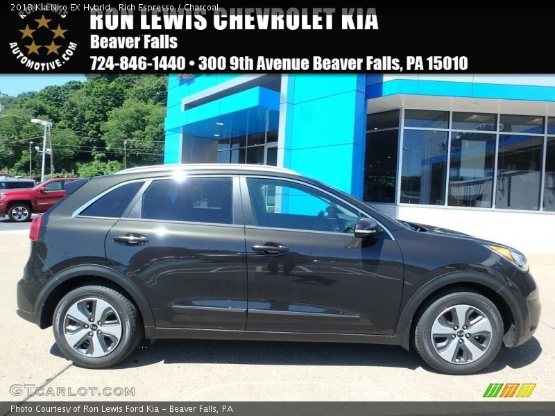 Rich Espresso / Charcoal 2018 Kia Niro EX Hybrid