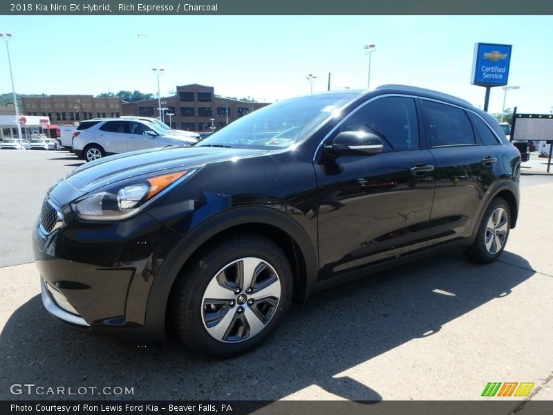 Rich Espresso / Charcoal 2018 Kia Niro EX Hybrid