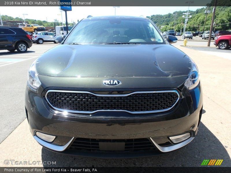 Rich Espresso / Charcoal 2018 Kia Niro EX Hybrid