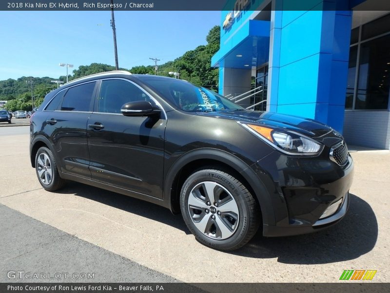 Rich Espresso / Charcoal 2018 Kia Niro EX Hybrid