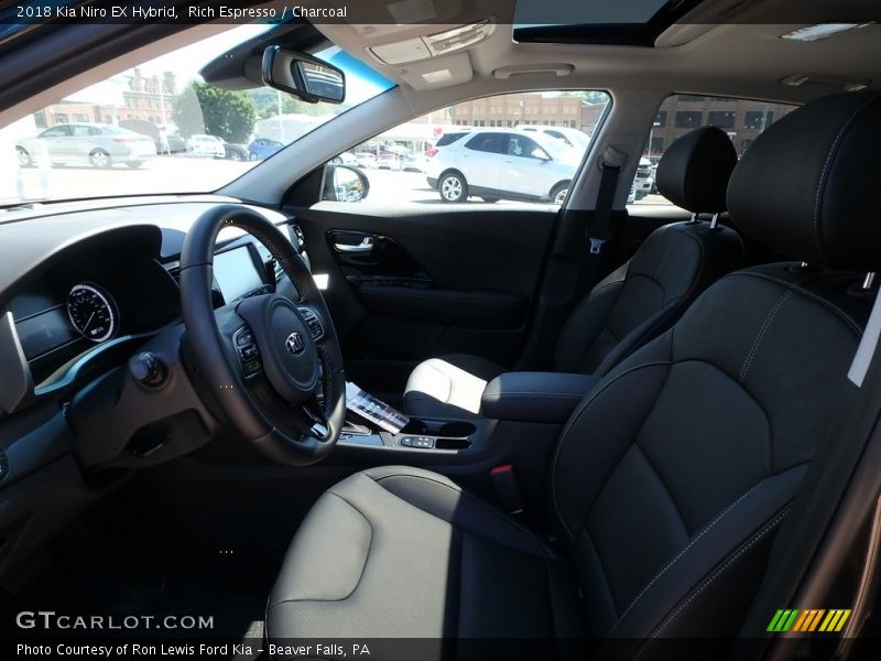 Rich Espresso / Charcoal 2018 Kia Niro EX Hybrid