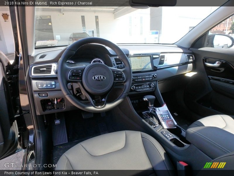 Rich Espresso / Charcoal 2018 Kia Niro EX Hybrid