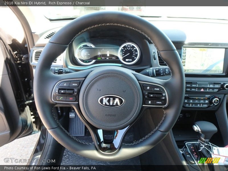 Rich Espresso / Charcoal 2018 Kia Niro EX Hybrid