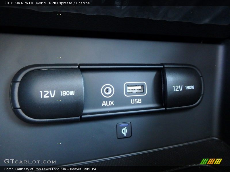 Rich Espresso / Charcoal 2018 Kia Niro EX Hybrid