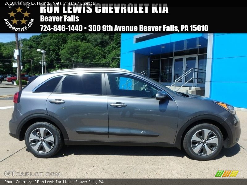 Metal Stream / Charcoal 2018 Kia Niro EX Hybrid