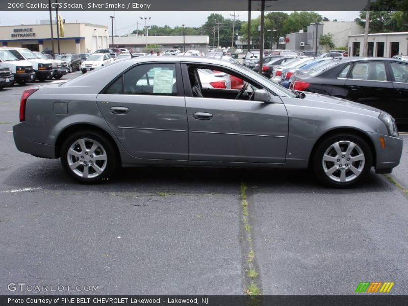 Silver Smoke / Ebony 2006 Cadillac CTS Sedan