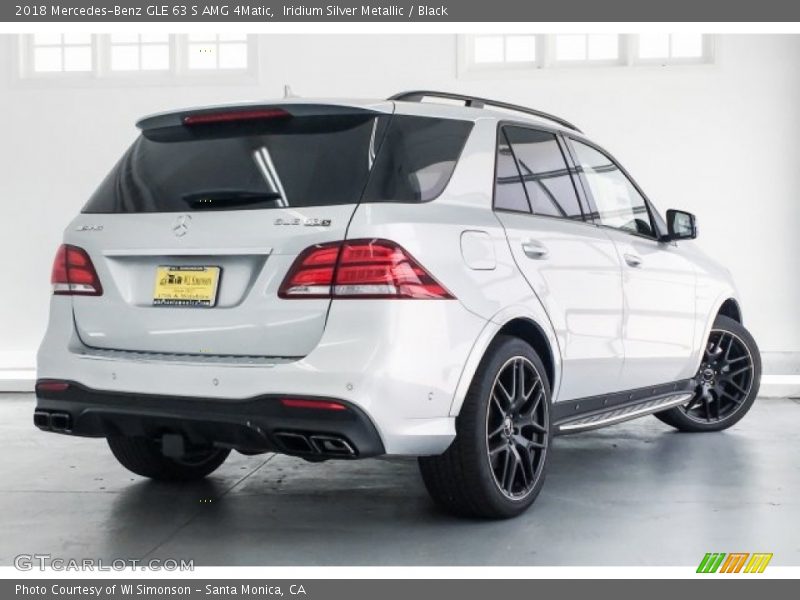 Iridium Silver Metallic / Black 2018 Mercedes-Benz GLE 63 S AMG 4Matic