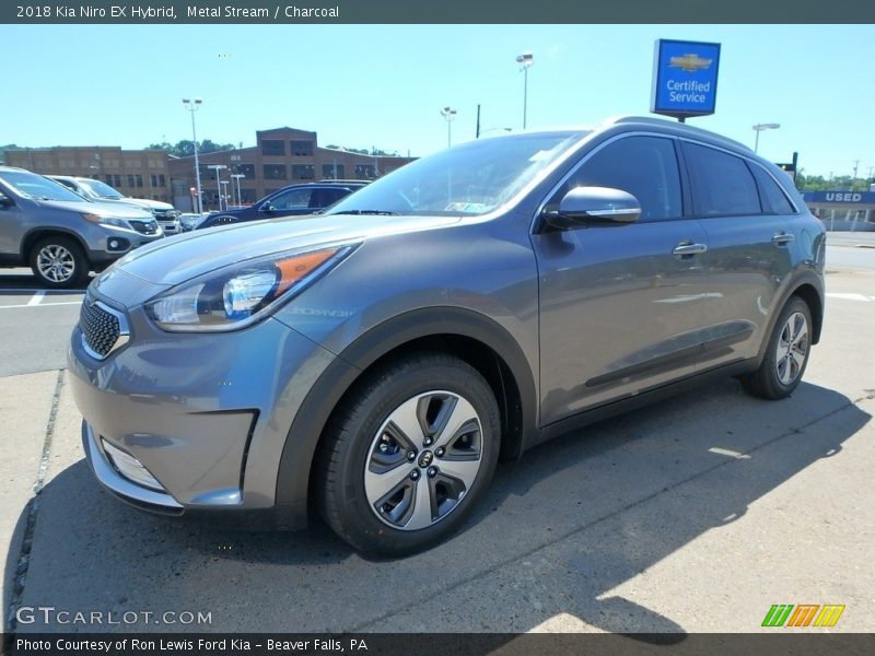 Metal Stream / Charcoal 2018 Kia Niro EX Hybrid