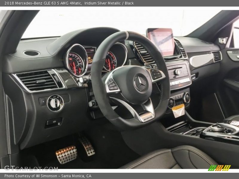 Iridium Silver Metallic / Black 2018 Mercedes-Benz GLE 63 S AMG 4Matic