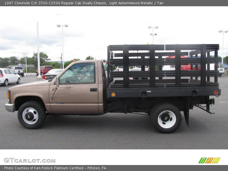Light Autumnwood Metallic / Tan 1997 Chevrolet C/K 3500 C3500 Regular Cab Dually Chassis