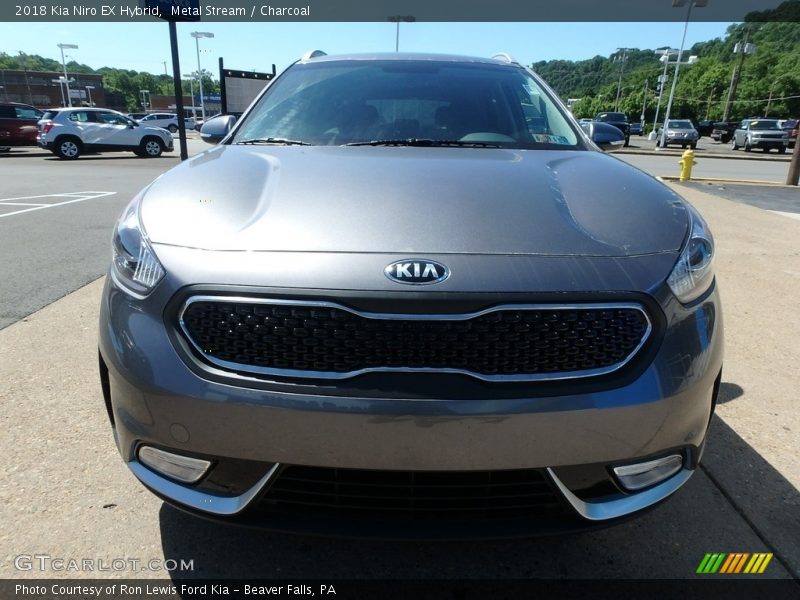 Metal Stream / Charcoal 2018 Kia Niro EX Hybrid