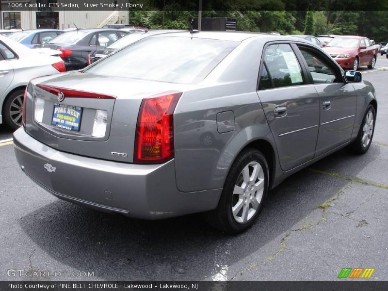 Silver Smoke / Ebony 2006 Cadillac CTS Sedan