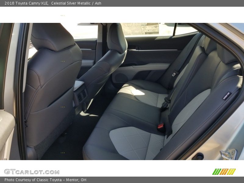 Celestial Silver Metallic / Ash 2018 Toyota Camry XLE