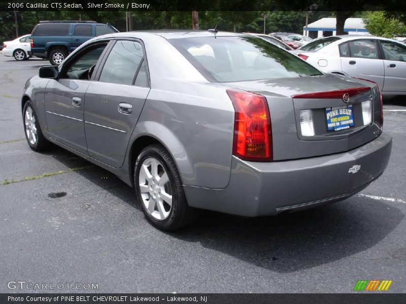 Silver Smoke / Ebony 2006 Cadillac CTS Sedan