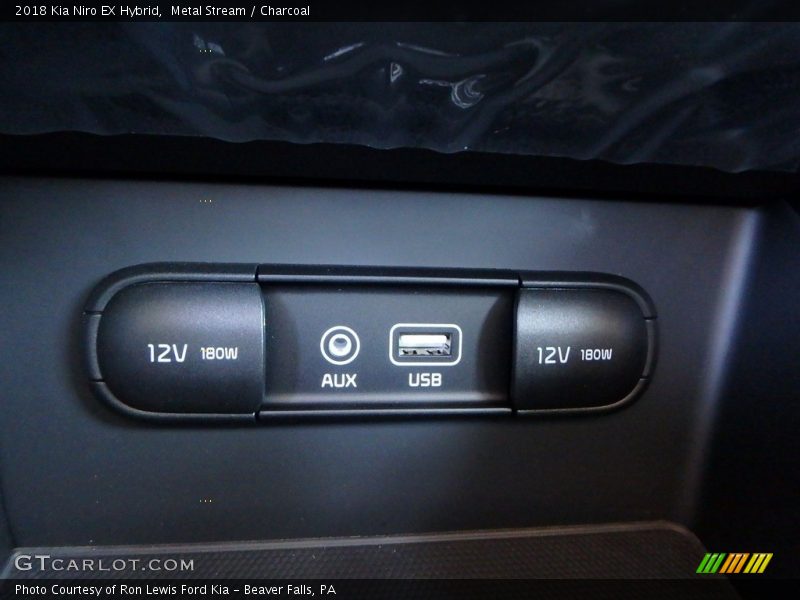 Metal Stream / Charcoal 2018 Kia Niro EX Hybrid