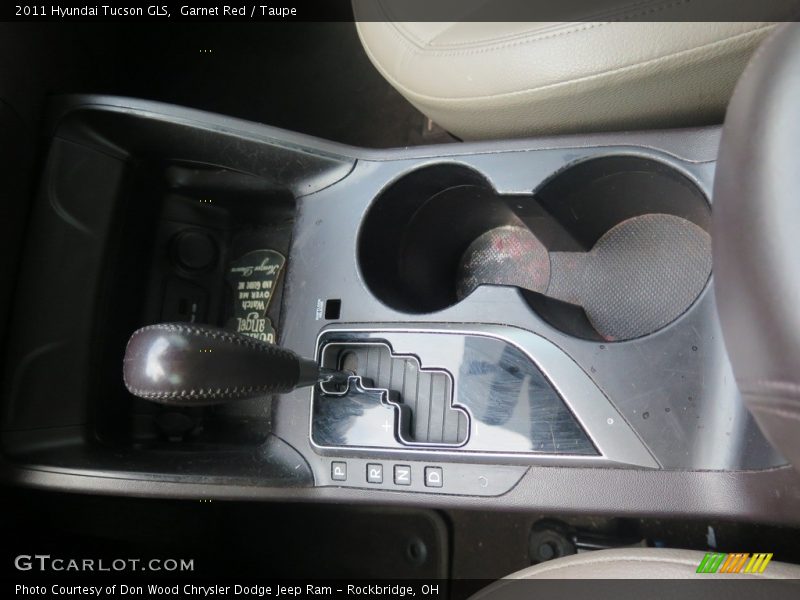 Garnet Red / Taupe 2011 Hyundai Tucson GLS