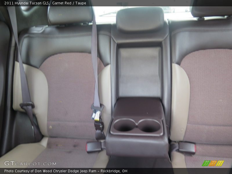 Garnet Red / Taupe 2011 Hyundai Tucson GLS