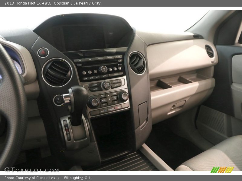 Obsidian Blue Pearl / Gray 2013 Honda Pilot LX 4WD