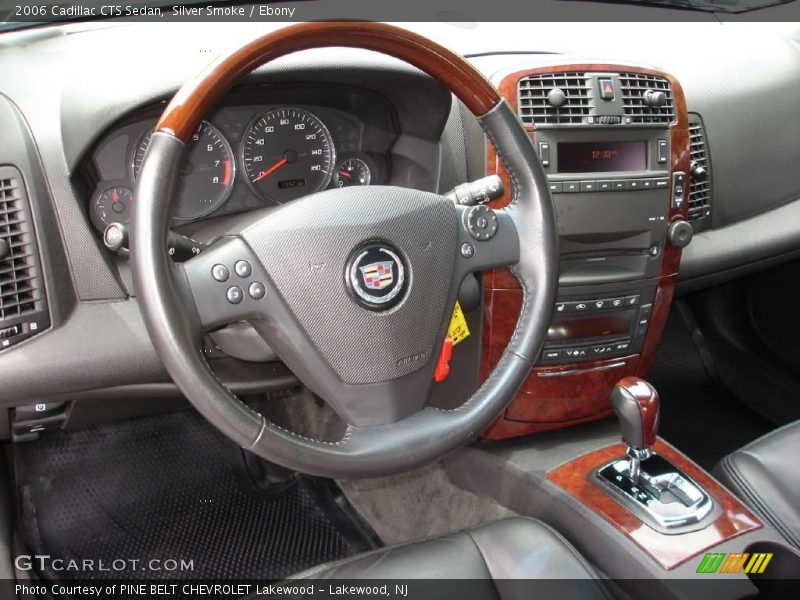 Silver Smoke / Ebony 2006 Cadillac CTS Sedan