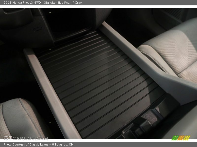 Obsidian Blue Pearl / Gray 2013 Honda Pilot LX 4WD
