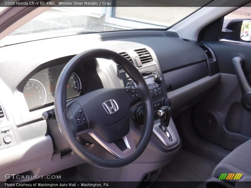 Whistler Silver Metallic / Gray 2008 Honda CR-V EX 4WD