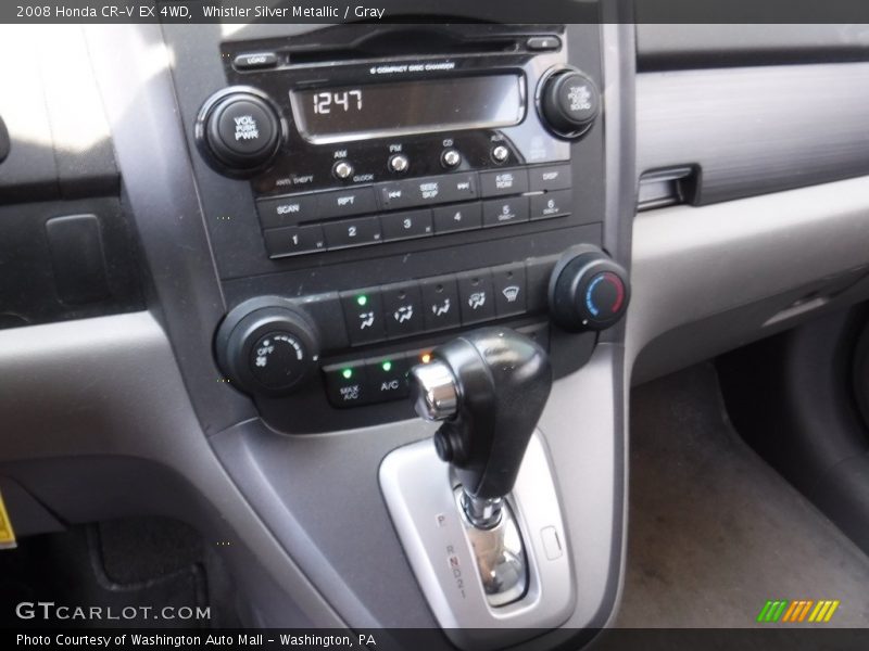 Whistler Silver Metallic / Gray 2008 Honda CR-V EX 4WD