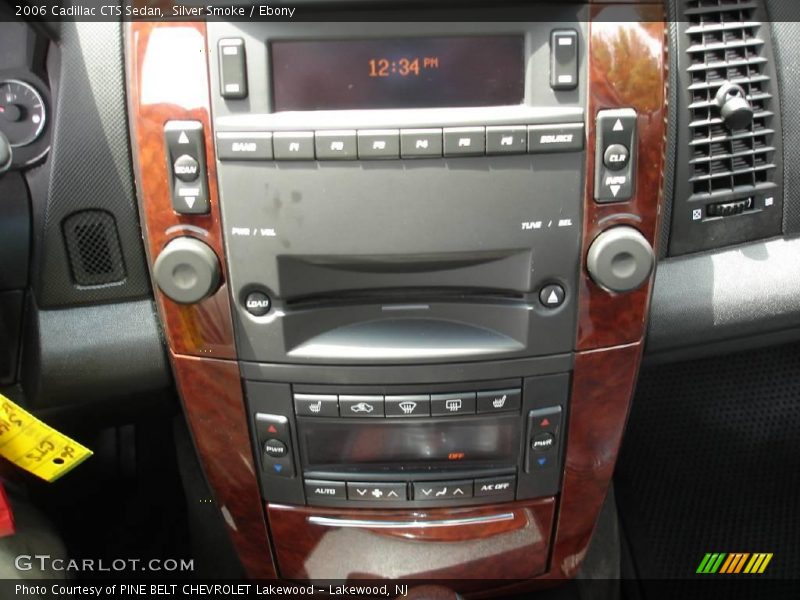 Silver Smoke / Ebony 2006 Cadillac CTS Sedan