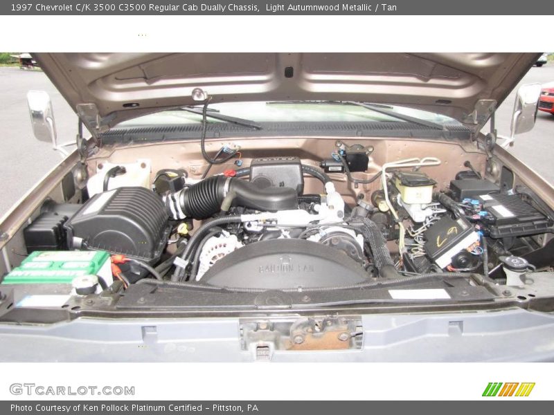 Light Autumnwood Metallic / Tan 1997 Chevrolet C/K 3500 C3500 Regular Cab Dually Chassis