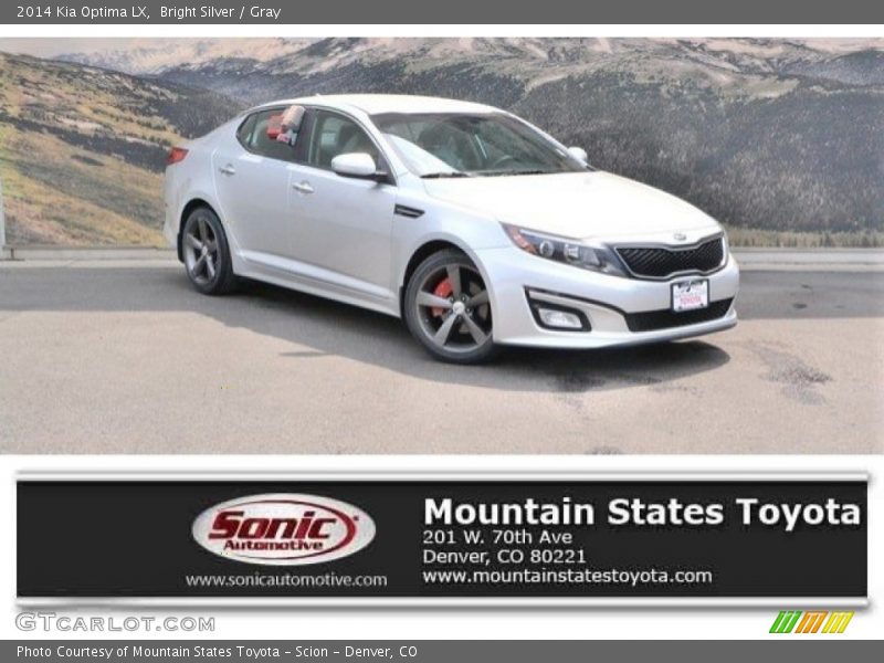 Bright Silver / Gray 2014 Kia Optima LX