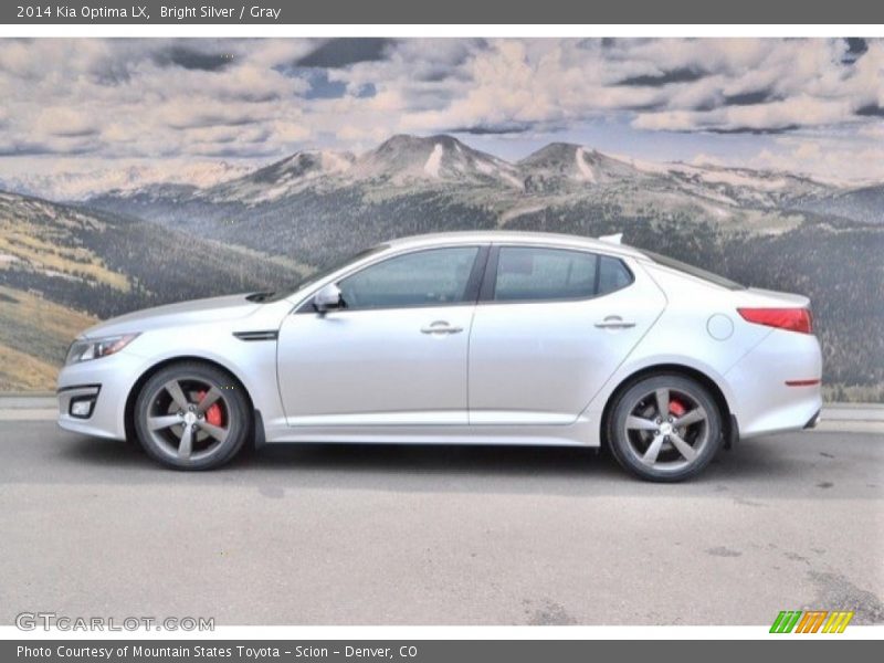 Bright Silver / Gray 2014 Kia Optima LX
