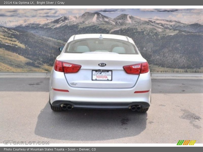 Bright Silver / Gray 2014 Kia Optima LX