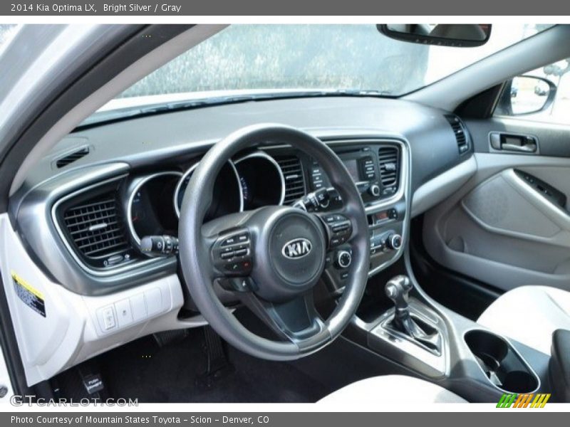 Bright Silver / Gray 2014 Kia Optima LX