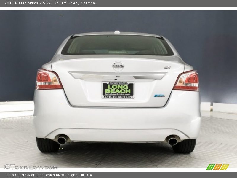 Brilliant Silver / Charcoal 2013 Nissan Altima 2.5 SV