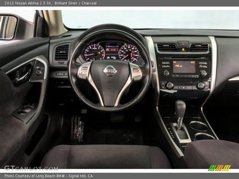 Brilliant Silver / Charcoal 2013 Nissan Altima 2.5 SV