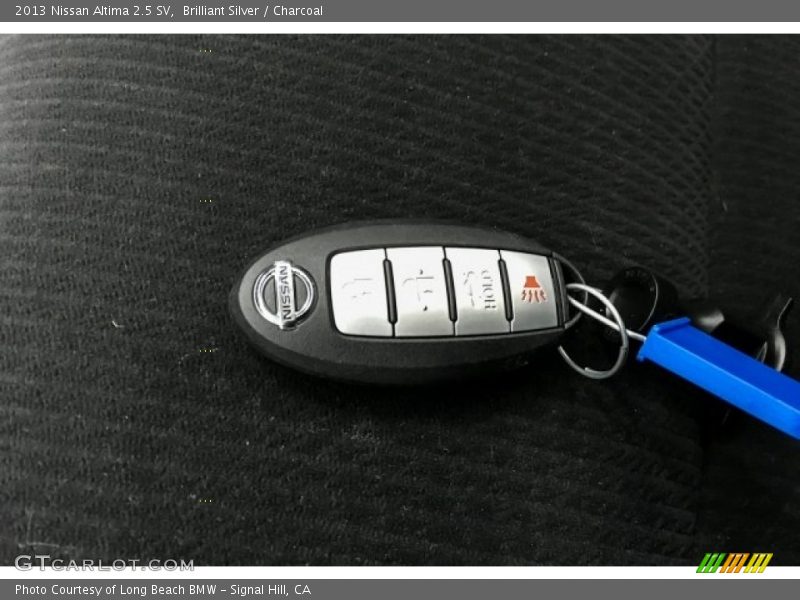 Brilliant Silver / Charcoal 2013 Nissan Altima 2.5 SV