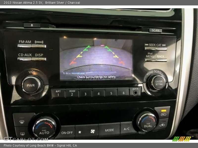 Brilliant Silver / Charcoal 2013 Nissan Altima 2.5 SV