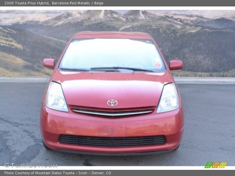 Barcelona Red Metallic / Beige 2006 Toyota Prius Hybrid
