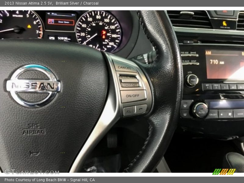 Brilliant Silver / Charcoal 2013 Nissan Altima 2.5 SV