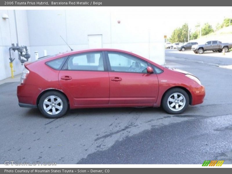 Barcelona Red Metallic / Beige 2006 Toyota Prius Hybrid
