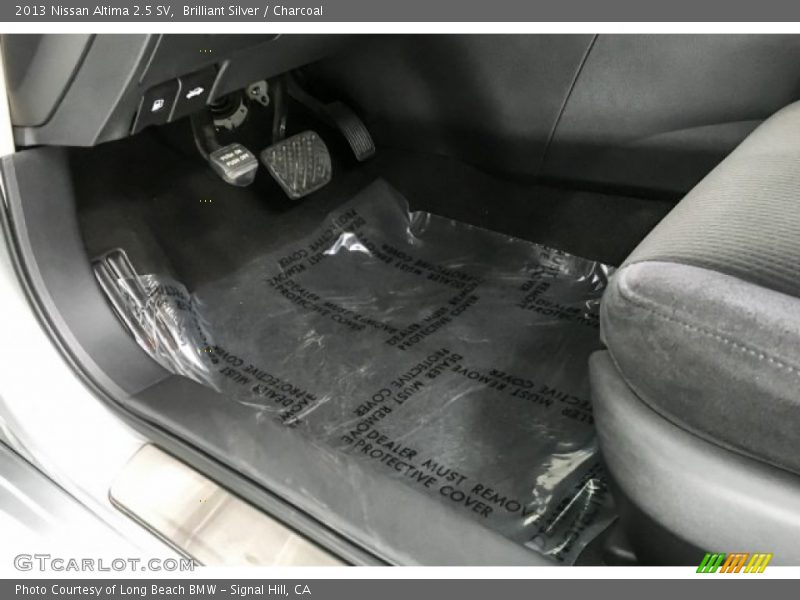 Brilliant Silver / Charcoal 2013 Nissan Altima 2.5 SV