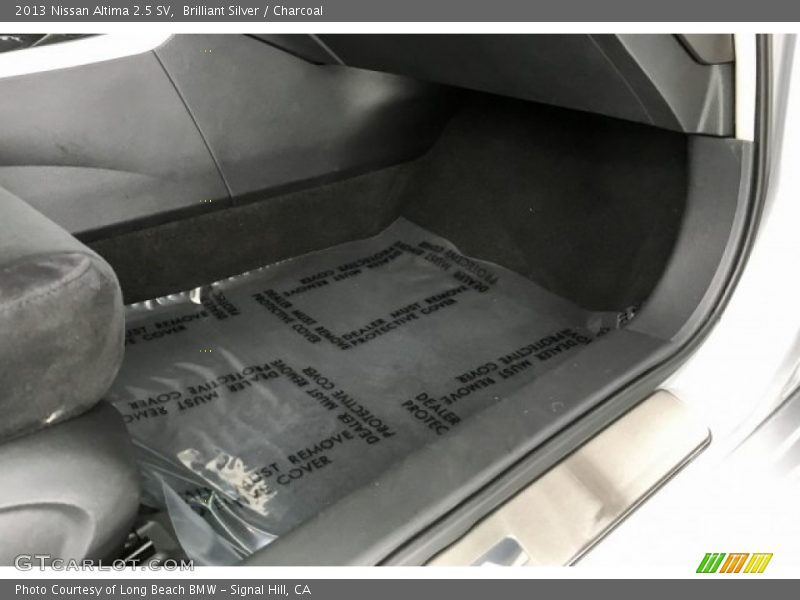 Brilliant Silver / Charcoal 2013 Nissan Altima 2.5 SV