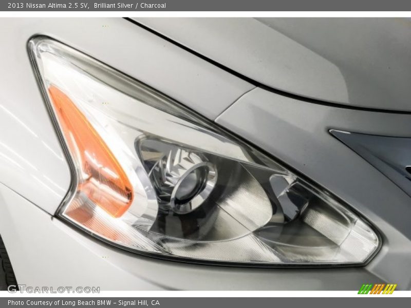 Brilliant Silver / Charcoal 2013 Nissan Altima 2.5 SV