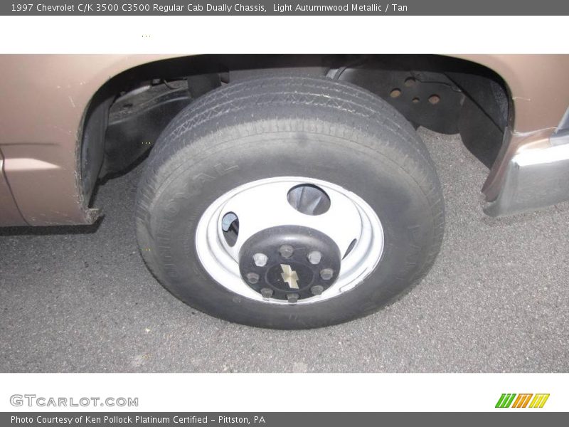 Light Autumnwood Metallic / Tan 1997 Chevrolet C/K 3500 C3500 Regular Cab Dually Chassis