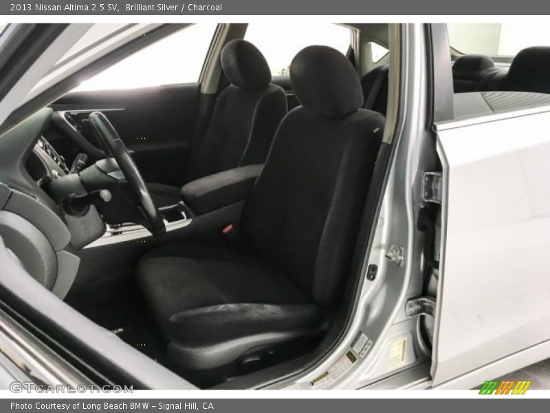 Brilliant Silver / Charcoal 2013 Nissan Altima 2.5 SV